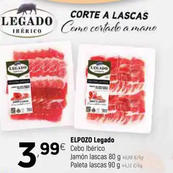 Coviran Elpozo Legado Cebo ibérico 80g oferta