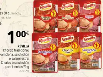 Coviran Revilla Chorizo tradicional 70g oferta