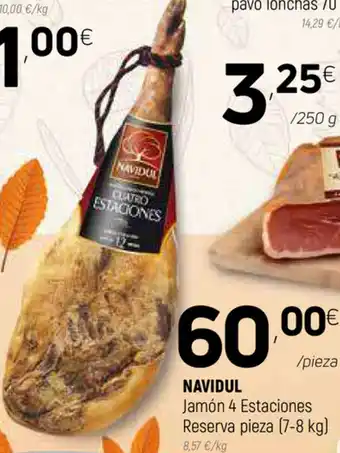 Coviran Navidul Jamon 4 Estaciones Reserva pieza oferta