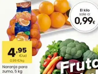 Autoservicios Familia Naranja para zumo, 5 kg oferta