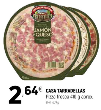 Coviran Casa Tarradellas Pizza fresca 410g oferta