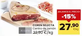 Autoservicios Familia COREN SELECTA Centro de jamon oferta