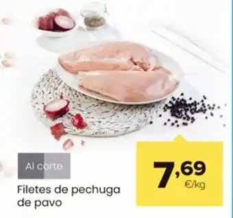 Autoservicios Familia Filetes de pechuga de pavo oferta