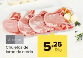 Autoservicios Familia Chuletas de lomo de cerdo oferta