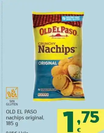 HiperDino OLD EL PASO nachips original, 185 g oferta
