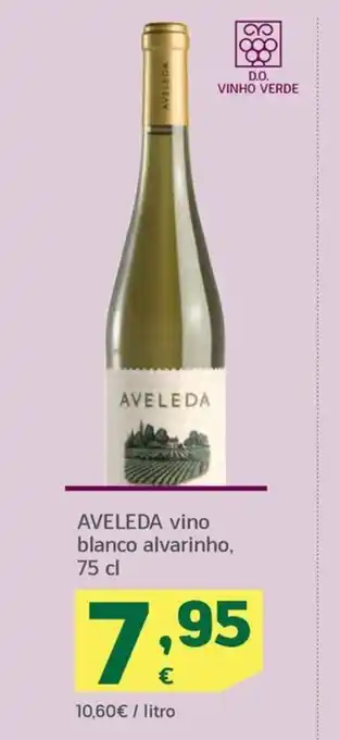 HiperDino AVELEDA vino blanco alvarinho, 75 cl oferta