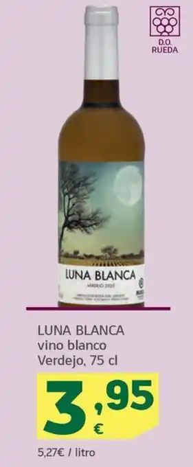 HiperDino LUNA BLANCA vino blanco Verdejo, 75 cl oferta