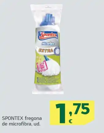 HiperDino SPONTEX fregona de microfibra, ud. oferta