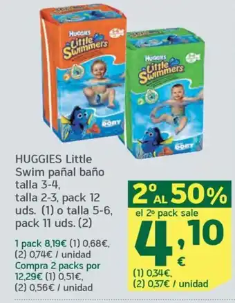 HiperDino HUGGIES Little oferta