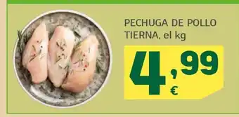 HiperDino PECHUGA DE POLLO TIERNA, el kg oferta