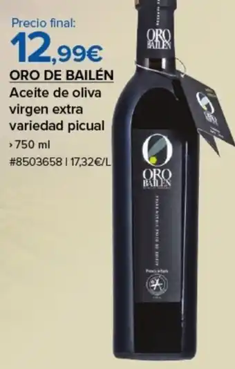 Costco ORO DE BAILÉN oferta