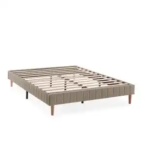 Brico Depôt Base estofada eris 140x200 cm bege oferta