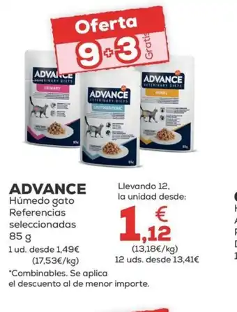 Kiwoko ADVANCE Húmedo gato Referencias seleccionadas oferta