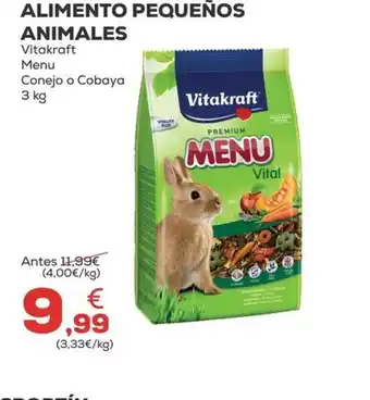 Kiwoko ALIMENTO PEQUEÑOS ANIMALES oferta