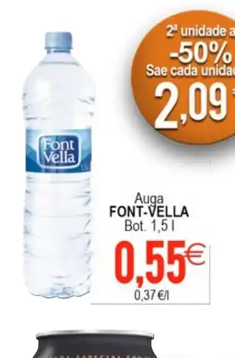 Plenus Supermercados Auga font vella oferta