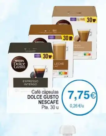 Cafe Capsulas dolce gusto