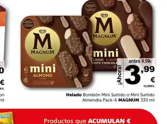 Masymas Helado bombon mini surtido o mini surtido oferta