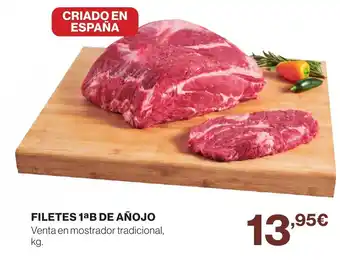 Hipercor FILETES A B DE ANOJO oferta