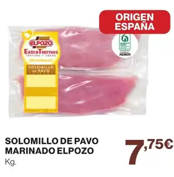 Hipercor SOLOMILLO DE PAVO MARINADO ELPOZO oferta