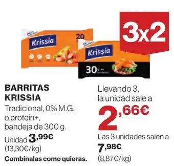 Hipercor BARRR=ITAS KRISSIA oferta