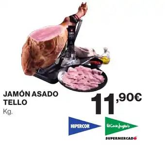 Hipercor JAMON ASADI TELLO oferta