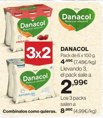 Hipercor DANACOL oferta