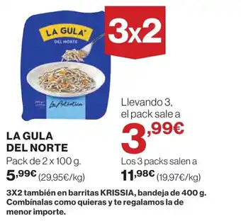 Hipercor LA GULA DEL NORTE oferta