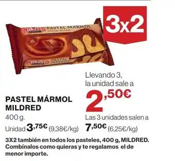 Hipercor PASTEL MARMOL MILDRED oferta