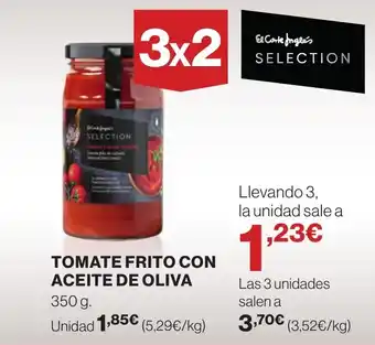 Hipercor TOMATE FRITO CON ACEITE DE OLIVA oferta