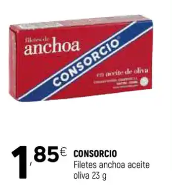 Coviran Consorcio Filetes anchoa aceite oliva 23g oferta