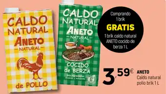 Aneto Caldo natural pollo brik 1l