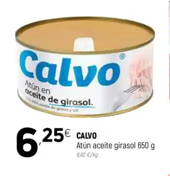Coviran Calvo Atún aceite girasol 650g oferta