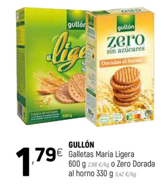 Coviran Gullón Galletas Maria Ligera 600g oferta