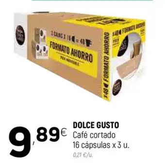 Coviran Dolce Gusto Café cortado oferta