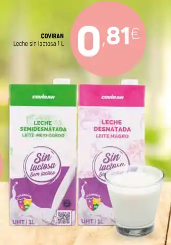 Coviran Coviran leche sin lactosa 1l oferta