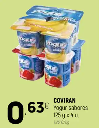 Coviran Coviran Yogur sabores 125x4u oferta