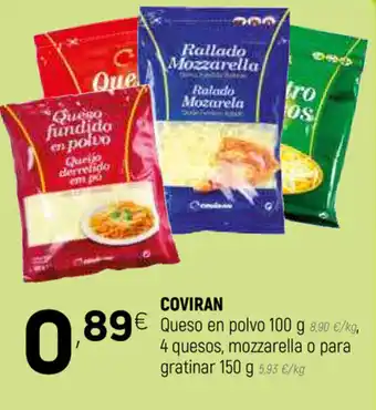 Coviran Coviran Queso en polvo 100g oferta