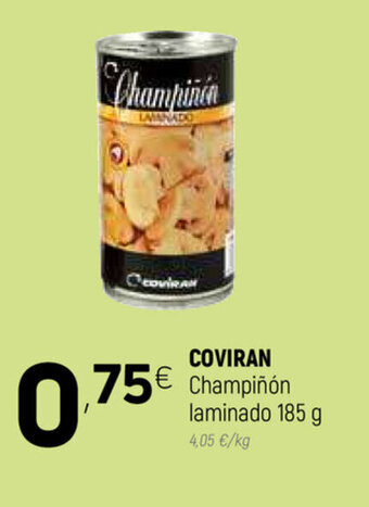 Coviran Coviran Champiñon laminado 185g oferta