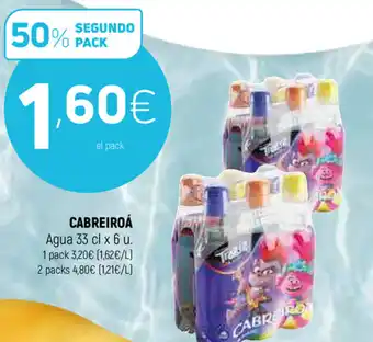 Coviran Cabreiroá Agua 33cl x 6u oferta