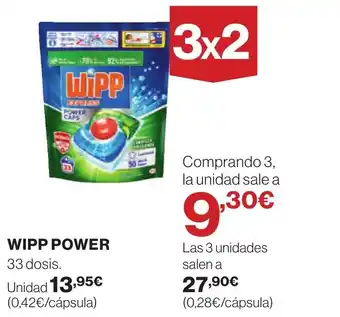 Hipercor WIPP POWER oferta