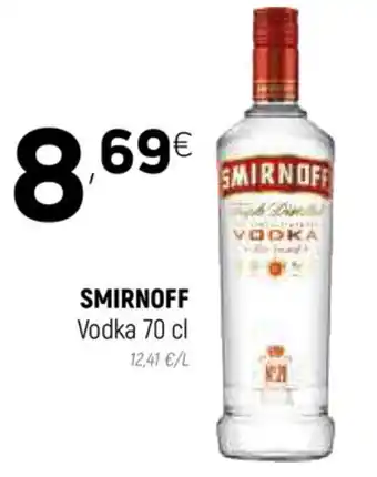 Coviran Smirnoff Vodka 70cl oferta