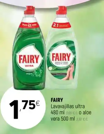 Coviran Fairy Lavavjillas ultra 480ml oferta