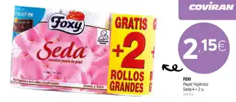 Coviran Foxi Papel Higienico Seda 4+2u oferta