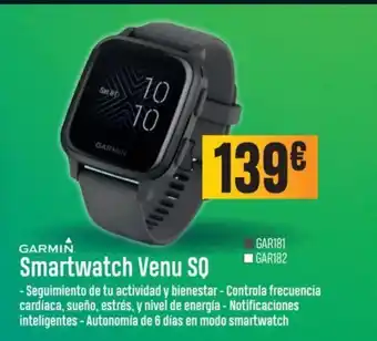 Beep Garmin Smartwatch Venu SQ oferta