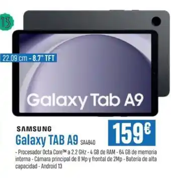 Beep Samsung Galaxy TABA9 oferta