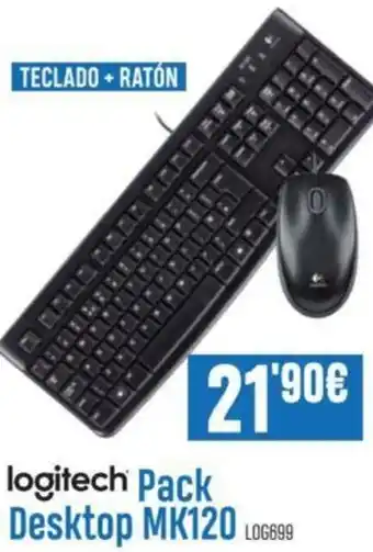 Beep Logitech Pack Desktop MK120 oferta