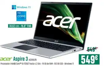 PCBox Acer Aspire 3 oferta