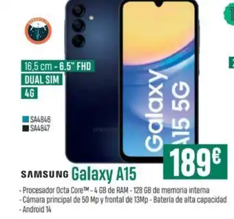PCBox Samsung Galaxy A15 oferta