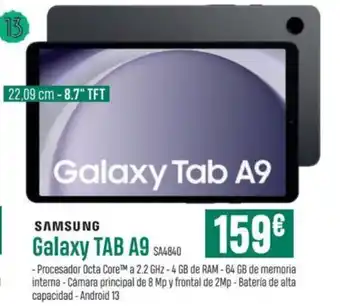 PCBox Samsung Galaxy Tab A9 oferta