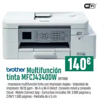 PCBox Brother Multifuncion Tinta MFCJ34ODW oferta